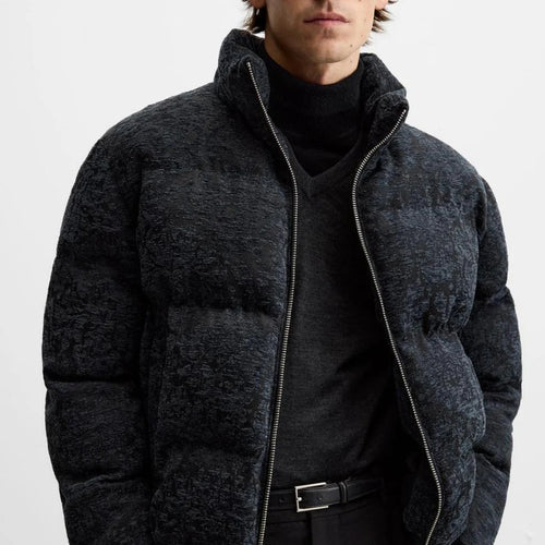 Jacquard Puffer jacket | Unisex